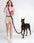 5.9-8.2ft Multifunctional Crossbody Rope Hands-Free Dog Leash